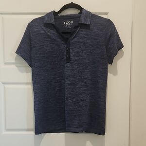 IZOD women's Navy golf Polo Shirt